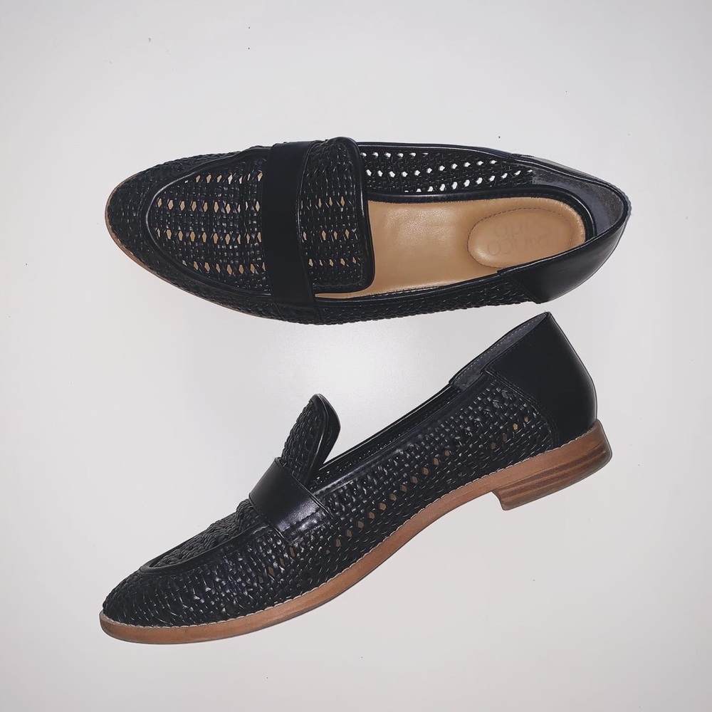 Franco Sarto Halton 2 Black Loafers